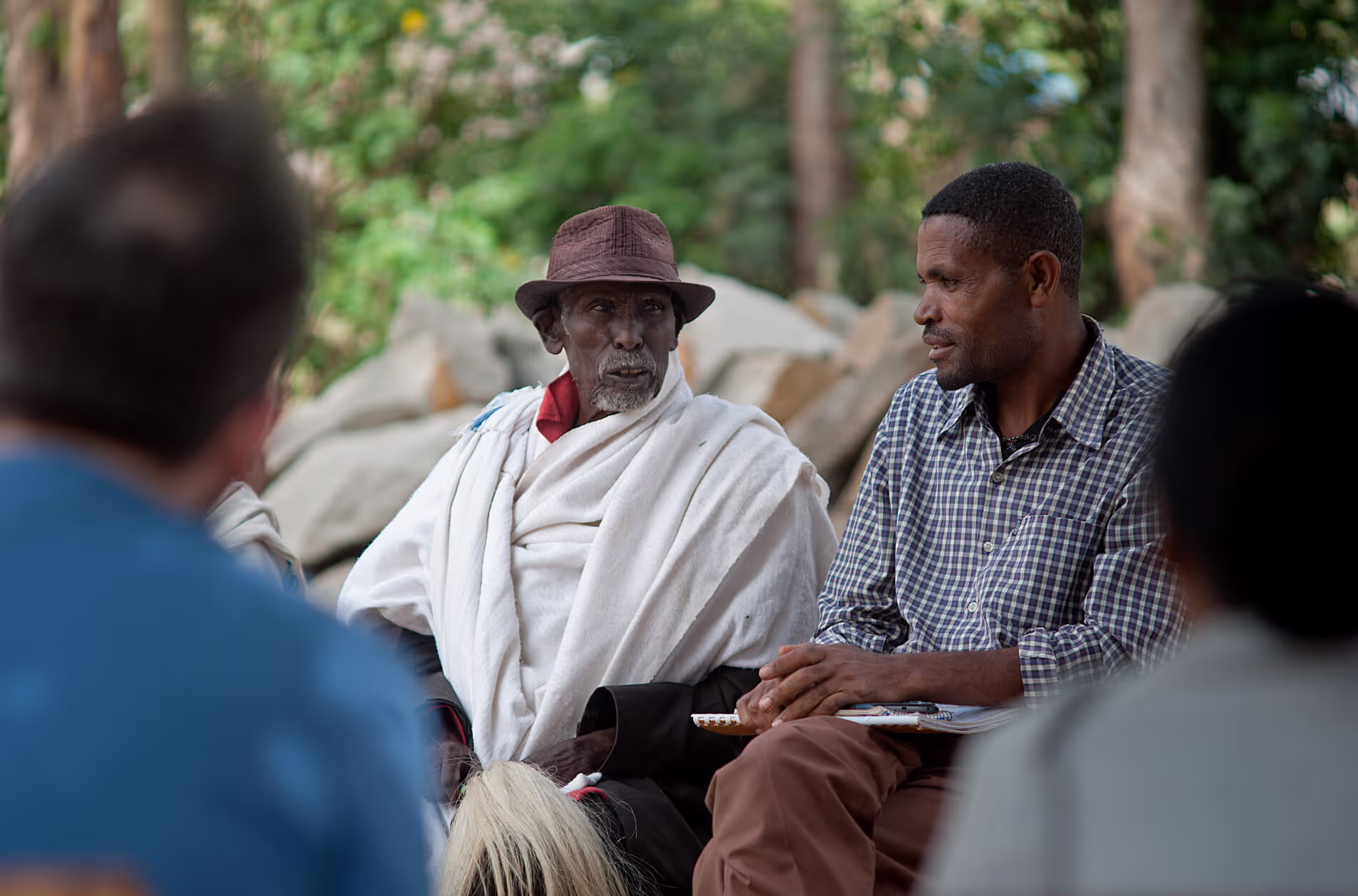 Giving older people a voice' Credit: Will Boase
